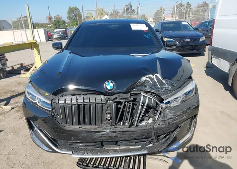 2020 BMW 740I xDrive из США, поврежденный, VIN WBA7T4C06LCD44640